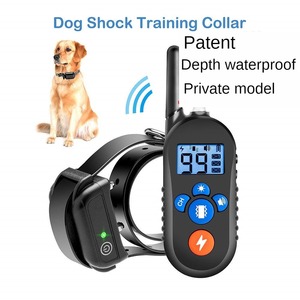 Dispositivo de entrenamiento de perro personalizado, tapón de ladridos, 800m, Control remoto, choque eléctrico, vibración, collar de advertencia, impermeable - Product Image 3