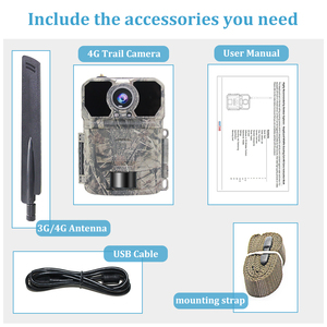 Pièges <span class=keywords><strong>Photo</strong></span> à Vision nocturne 4G Scout LTE piste de chasse thermique de sécurité caméra <span class=keywords><strong>Gsm</strong></span> solaire 4g sans fil - Product Image 6
