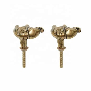 Ensemble de 2 poignées de porte en forme d'éléphant - Product Image 2