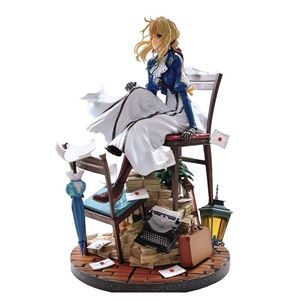 Statuetta di Violetta, <span class=keywords><strong>Violet</strong></span> <span class=keywords><strong>Evergarden</strong></span> GK, Modello <span class=keywords><strong>Anime</strong></span> Ragazza Bellissima, Statua in PVC 2D, Regalo Decorativo - Product Image 5