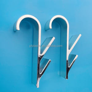 Prix usine plastique blanc sur <span class=keywords><strong>radiateur</strong></span> porte-serviettes crochets pour serviettes suspendues - Product Image 2