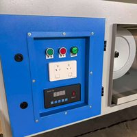 Mesa de lijado móvil con aspiración descendente, banco de polvo industrial portátil, sistema de chorro pulsado, filtro de repuesto OEM, CE