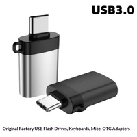 Convertidor USB de Alta Velocidad, Lector de Tarjetas Portátil, Conector Compatible con Todos los Teléfonos Inteligentes Tipo C, Adaptador OTG Tipo C, Modelo a Fabricado en China