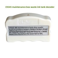 Reseteador de chips para caja de mantenimiento C9345 para codificador de tanque de tinta residual de mantenimiento L8050, L8058, L18050 y L18058