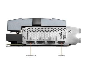 การ์ดจอ nvdia <span class=keywords><strong>MSI</strong></span> GeForce <span class=keywords><strong>RTX</strong></span> 3080 x <span class=keywords><strong>Trio</strong></span> 10GB gaimg <span class=keywords><strong>RTX</strong></span> 3080 <span class=keywords><strong>Ti</strong></span> 10g GPU สำหรับเดสก์ท็อปพีซี - Product Image 3