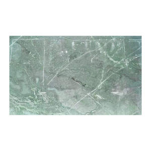 Matériaux en pierre verte luxueuse, tables basses et tables à manger en marbre naturel sur mesure, fond de télévision en pierre luxueuse, marbre - Product Image 5