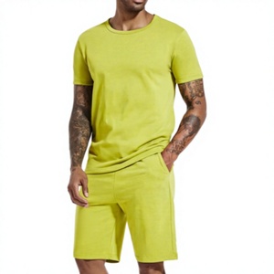 2026 Custom Summer <b>Polyester</b> Two Piece Casual Eco-Friendly Breathable Tracksuit Set Sports <b>Tshirt</b> Shorts Men Custom Logo Print - Product Image 1