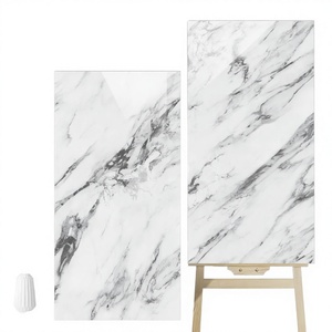 Carreaux de porcelaine en marbre blanc Carrara super brillant 600x1200mm pour revêtement de sol et de mur, design Calacatta, carreaux de porcelaine haute brillance - Product Image 3