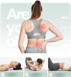 Balle de massage en silicone pour libération myofasciale, thérapie musculaire profonde des points de déclenchement - Product Image 4