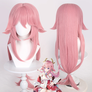 Pelucas de Cosplay de la Serie Genshin Impact de ShunTing: Shenhe, Furina, Xiao, <span class=keywords><strong>Hu</strong></span> <span class=keywords><strong>Tao</strong></span>, <span class=keywords><strong>Raiden</strong></span> <span class=keywords><strong>Shogun</strong></span>, Vallesa - Product Image 3