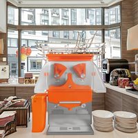 Commerciële Roestvrijstalen Oranje Juicer 370W Sap Extractor Met Bescherming Tegen Oververhitting Populair Nieuw Ontwerp Aantrekkelijk Efficiënt