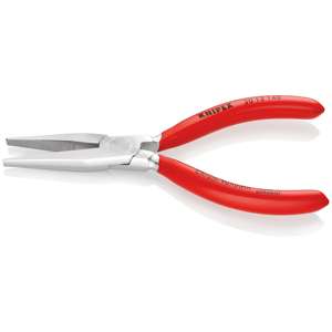 KNIPEX 30 13 140 Alicates de Punta larga recubierto de plástico cromado 140 mm - Product Image 2