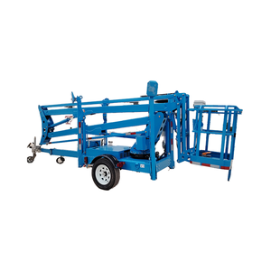 10-22m lengan angkat teleskopik, peralatan instalasi ketinggian tinggi untuk Trailer Boom Lift <span class=keywords><strong>Hoist</strong></span> lengan kerja instalasi manusia - Product Image 6