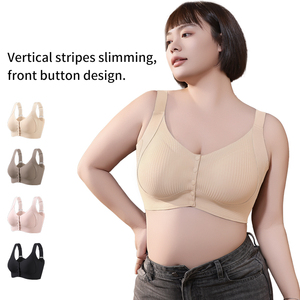 Sujetador Postoperatorio Ajustable con Push-Up y Botones Delanteros para Mujer, Talla Grande, Gran Venta - Product Image 1