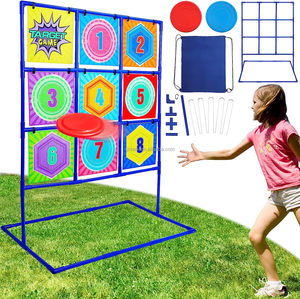 Jeu de lancer de cibles et de disques volants pour extérieur, idéal pour les fêtes de famille et les carnavals - Product Image 3