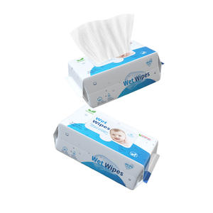 ผ้าเช็ดทำความสะอาดแบบเปียก 15x20 ซม. 80 ชิ้น ทำความสะอาดอย่างอ่อนโยนสำหรับมือและปากของทารก - Product Image 1