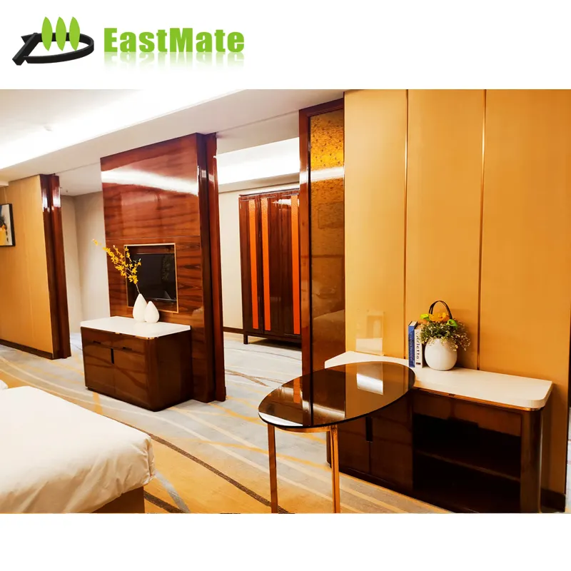 木製工場販売ホテル家具会社で作られた寝室のリビングルームのアパートのための現代的な現代的なホテル家具セット