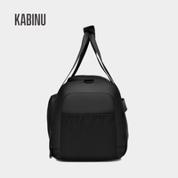 Sac de voyage de loisirs grande capacité avec logo personnalisé, séparation sec/humide, imperméable, en tissu Oxford, sac de sport week-end/gym