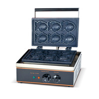 Machine à beignets électrique commerciale de haute qualité, Mini gaufrier à beignets