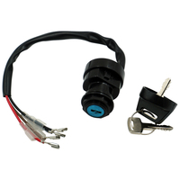 Interrupteur d'allumage avec clé pour North Star Trail Boss 250 350L 1989-1992, pièce de rechange pour moto ATV à démarrage électrique