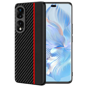 Pour Honor 90Pro étui de téléphone portable Texture de <span class=keywords><strong>fibre</strong></span> Protection Anti-choc 90Pro couverture de téléphone antichoc - Product Image 1