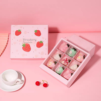 Boîtes rigides en papier de luxe personnalisées pour bonbons, dattes, confiseries, aliments pour bébés, chocolats du Ramadan, emballage cadeau, finition mate