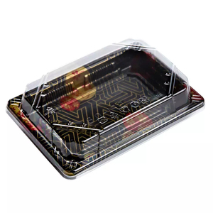 good price plastic container storage box food packaging sushi takeaway container with lid
