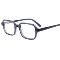Lunettes optiques rectangulaires anti-lumière bleue de haute qualité, style vintage, avec logo personnalisé, vente en gros, surdimensionnées, faites à la main, ornées de diamants