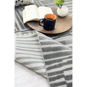 OEM Washable <b>Boho</b> Grid <b>Rug</b> Non-Slip Embossed Soft Carpet for Living Room Bedroom Modern Home Decor Available in Sizes - Product Image 5