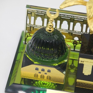 Wholesale Muslim Crystal Glass Decorations Islamic Kaaba Model Home Decoration Ramadan <b>Eid</b> <b>Gifts</b> - Product Image 6