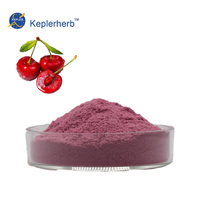 Poudre d'extrait de cerise biologique à marque privée, poudre de jus de cerise, extrait de cerise Acerola