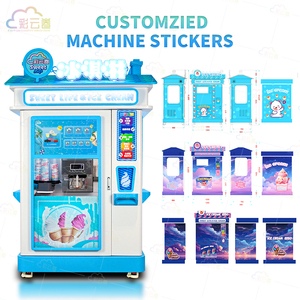 Máquina Expendedora de helados Caiyunjuan, vendedor de máquinas expendedoras de helados que funcionan con monedas