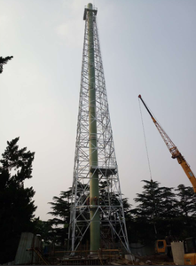 संचार धुएं का पता लगाने के लिए उच्च तापमान प्रतिरोधी स्टील चिमनी टॉवर सिग्नल ट्रांसमिशन खतरनाक अपशिष्ट उपचार - Product Image 2