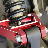 Triangle de suspension en aluminium Lumina CNC 7075 pour Surron Light Bee X, support de siège arrière renforcé, accessoires de moto