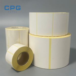 Papel Adhesivo de Grado Industrial Ecológico para Impresora de Etiquetas Térmicas de Códigos de Barras 30x50mm, Etiqueta de Impresión de Paquetes y Albaranes - Product Image 1