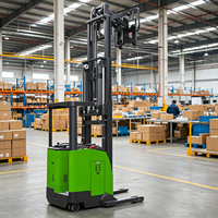 MOVMES 1,8t Lithium-Ionen-Batterie Hydraulischer Seitenschieber Polyurethan-Reifen Doppelscheren-VNA AC-Motor Elektrischer Hubstapler