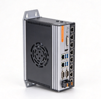 CANGHAN NP-6122-8PoE NP-6132-8PoE DIN Rail Machine Vision PC 8Port PoE 2*RS232/485 Layar Ganda