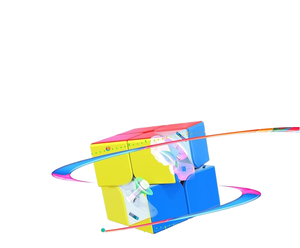 Hot bán gan251uv 2x2x2 <span class=keywords><strong>Magic</strong></span> Cube Xoắn nhanh Nano lớp phủ 4 phiên bản không có nhãn dán Cube Twist trẻ em của Câu Đố toymagnetism - Product Image 6