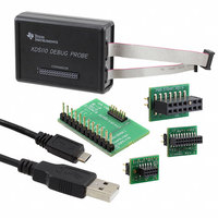 Sonda de Depuración USB 2.0 JTAG SWD CJTAG de 480 Mbps, Voltaje Objetivo de 1.8V-3.6V, EnergyTrace UART GPIO TMDSEMU110-U