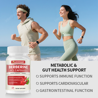 Ausreson Berberine Hydrochloride Capsules Complexe de Berbérine Soutien au Métabolisme Énergétique Cellulaire Suppléments Capsules de Berbérine HCl