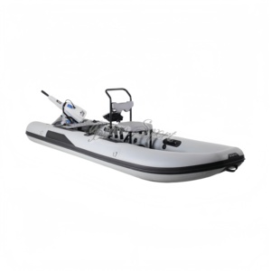 Vente en gros usine : <span class=keywords><strong>Bateau</strong></span> gonflable Air Deck 400 cm, Kayak gonflable en PVC, modèle crossover pour la pêche - Product Image 5
