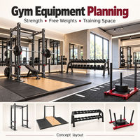 Solusi Peralatan Gym Komersial untuk Studio Pelatihan dan Fasilitas Kebugaran, Perencanaan Zona Kekuatan dan Fungsional, Peralatan Studio