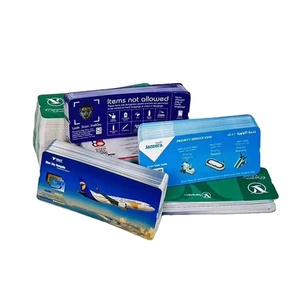 Cartes en papier fantaisie enduites, imperméables, résistantes à l'huile et aux rayures, pour billets d'<span class=keywords><strong>avion</strong></span> et cartes d'embarquement – Vente en gros - Product Image 2