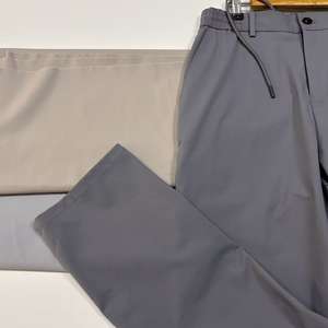 Tela FUXIU de 2 Capas, Jacquard Pequeño de 160 g/m², Alta Elasticidad, Suave y Transpirable, Nailon con <span class=keywords><strong>Spandex</strong></span> en 4 Direcciones, <span class=keywords><strong>Lycra</strong></span> Tejida, para Pantalones de Mujer y Hombre - Product Image 1