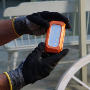 Luce da Lavoro <span class=keywords><strong>LED</strong></span> Ricaricabile Senza Fili 40 Ore Max Regolabile 180° °   Supporto Compatto per Illuminazione Portatile per Riparazioni Auto, Fai-da-Te e Attività all'Aperto - Product Image 1