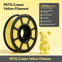 Waterdichte monochrome MEIJIMEI geëxtrudeerde PETG 3D-printerfilament, duurzaam, 1,75 mm diameter, 250°C vormbaar