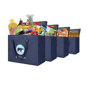 Anpassbare Werbe mode Mittagessen Bier kühler Taschen Wärmedämmung - Product Image 1