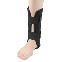 Attelle de cheville réglable et respirante en néoprène composite, orthèse de protection stabilisatrice pour entorse de la cheville et du pied