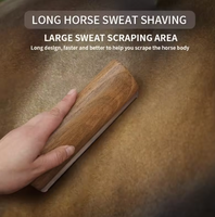 Outil de toilettage pour chevaux et chiens/chats de luxe, grattoir à sueur pour chevaux, brosse qui élimine en douceur les poils courts et longs, la fourrure et la saleté