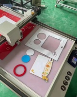 Caja de cartón de superficie plana digital automática, caja de muestra de embalaje, máquina cortadora de muestras cnc